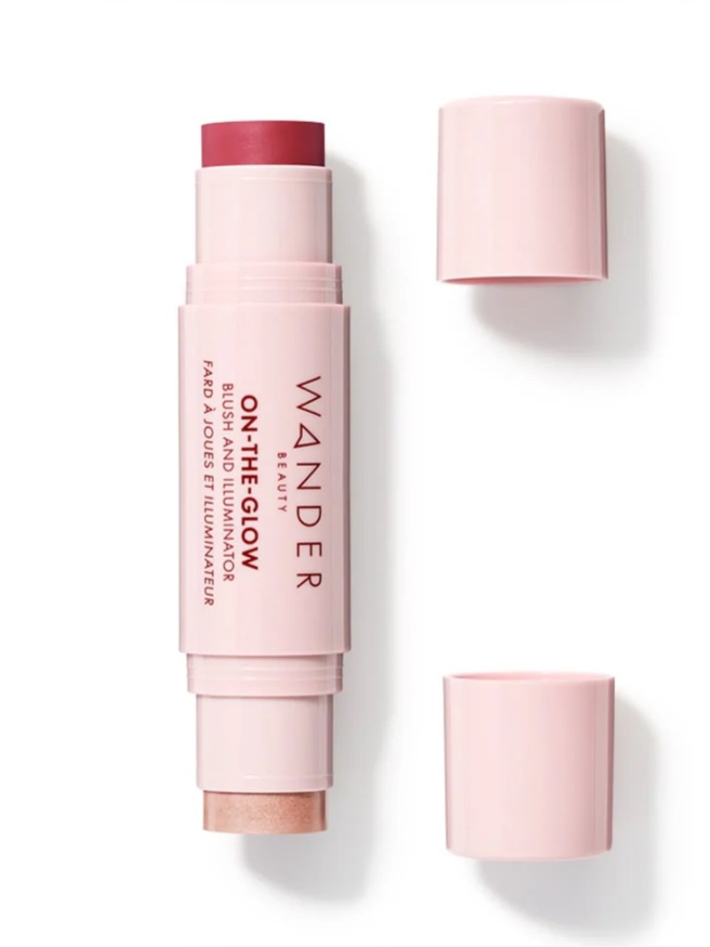 Wander On-The-Glow Blush and Illuminator, Strawberry Fields Nude Glow